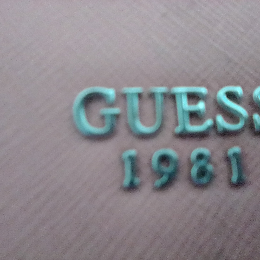 Coral GUESS purse